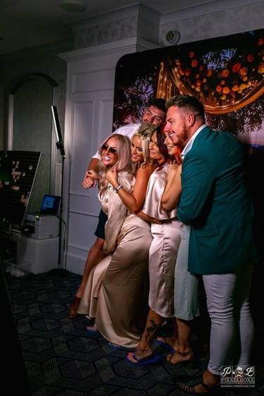 Corporate Photobooth Hire Oxfordshire Pixxelboxx Founders Conner & Shane